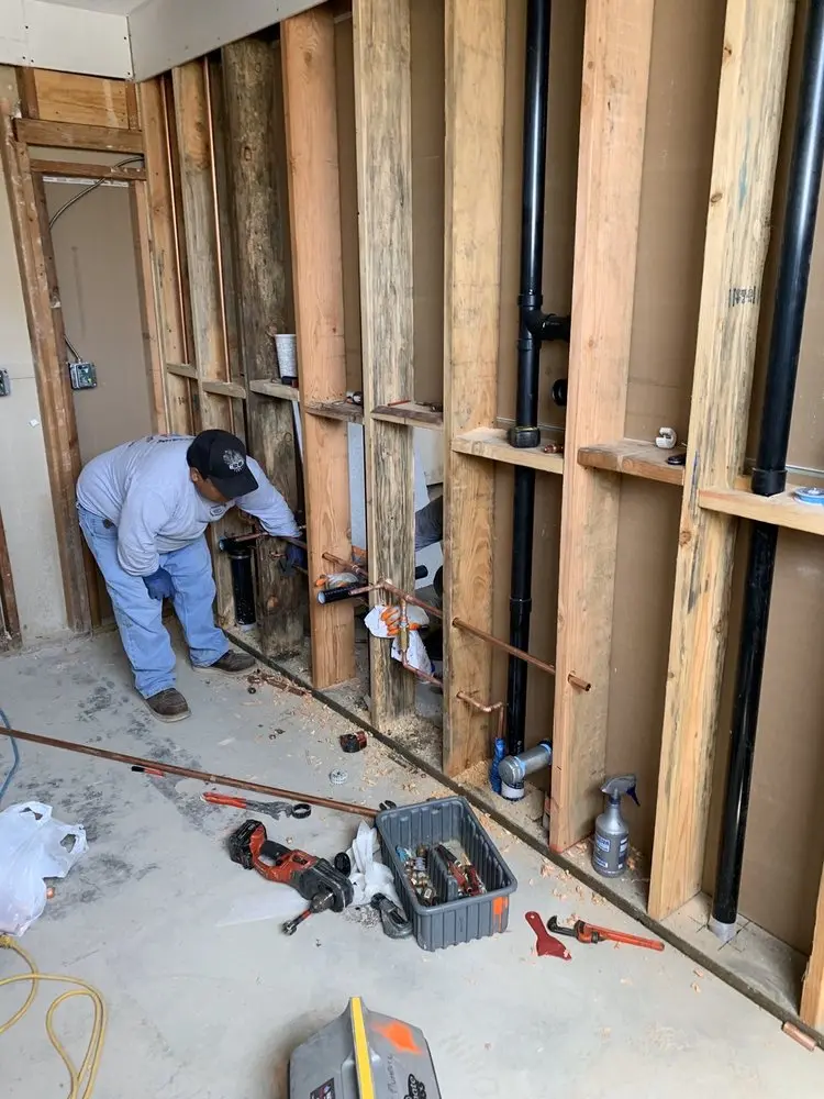Commercial rough-in plumbing for Commercial Plumbing in Middleburg